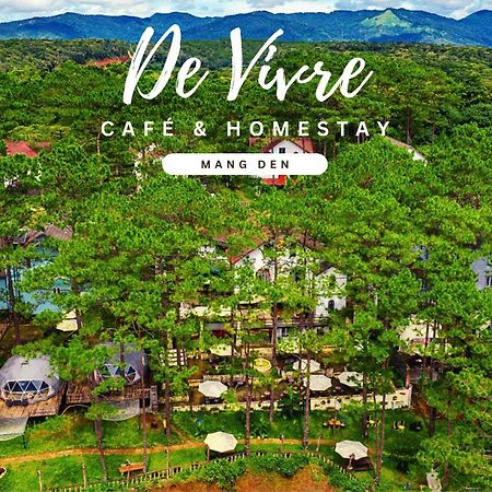 De Vivre Homestay Mang Den Kon Von Kla Exterior foto