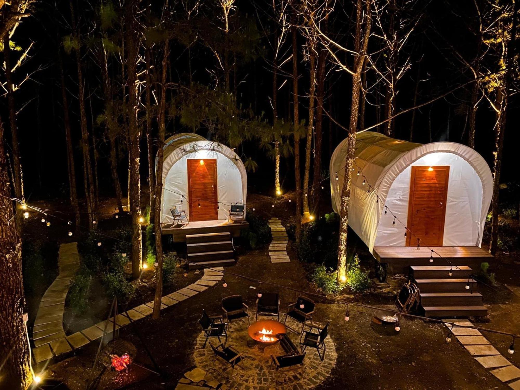 De Vivre Homestay Mang Den Kon Von Kla Exterior foto
