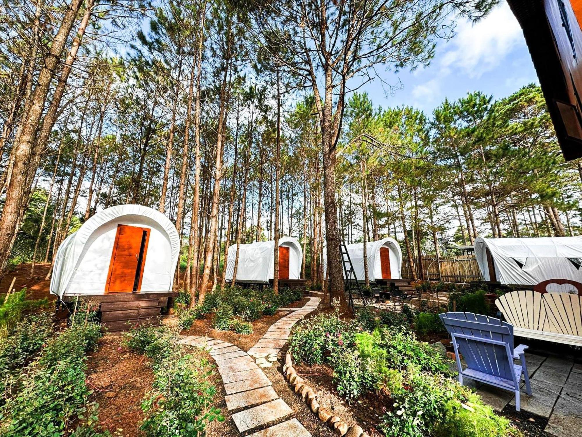 De Vivre Homestay Mang Den Kon Von Kla Exterior foto