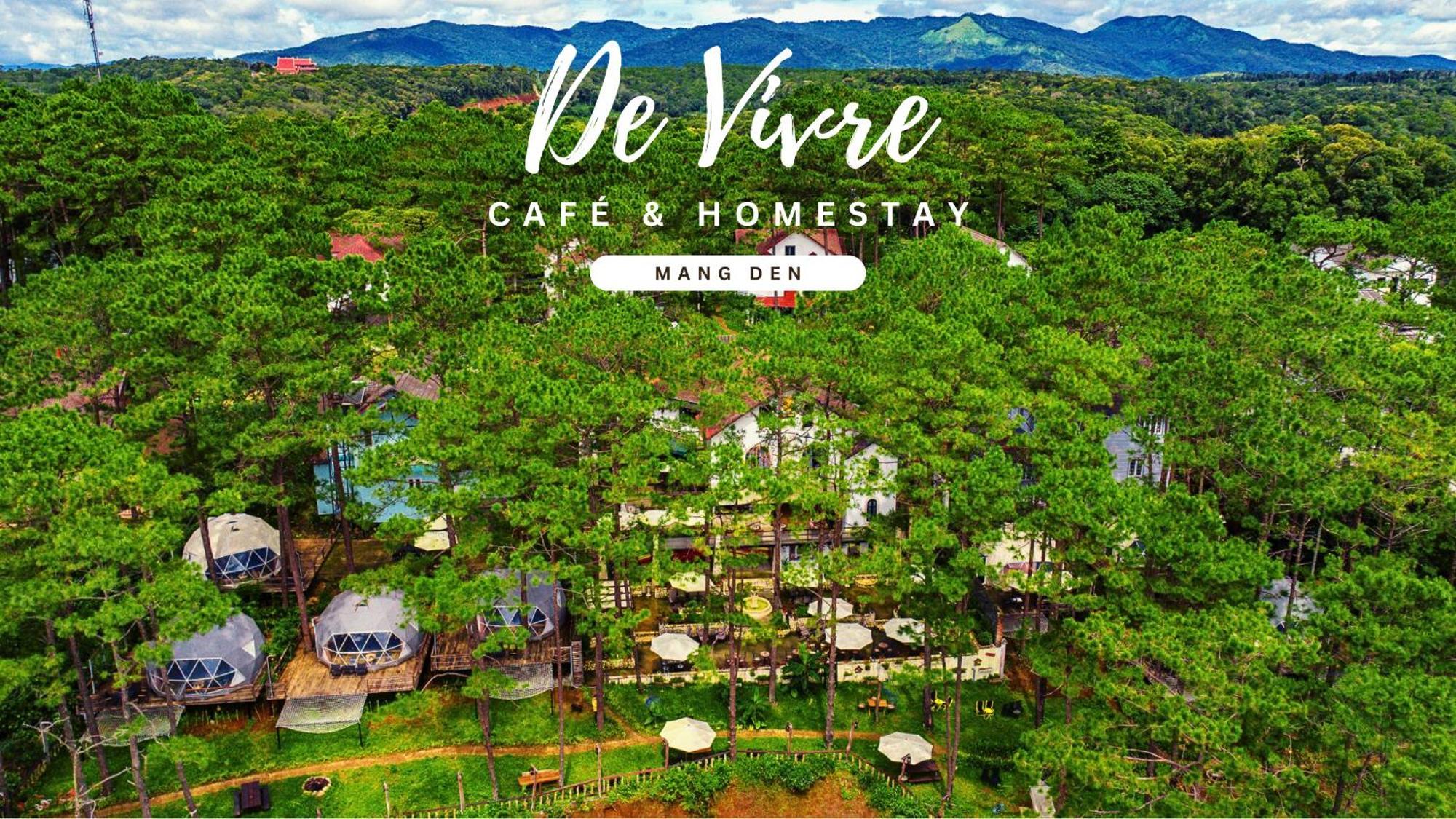 De Vivre Homestay Mang Den Kon Von Kla Exterior foto
